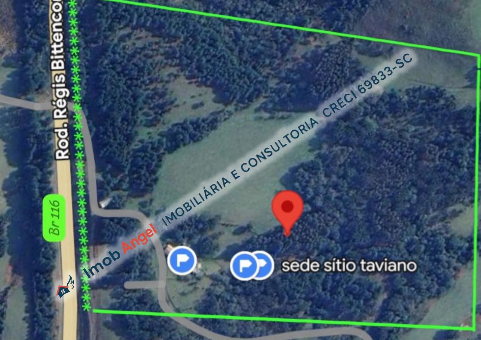 SÍTIO ÀS MARGENS DA BR-116 EM PONTE ALTA